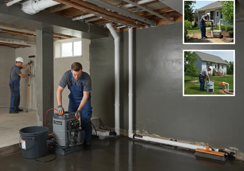 Basement Waterproofing and Flood Prevention process in Pinson, AL